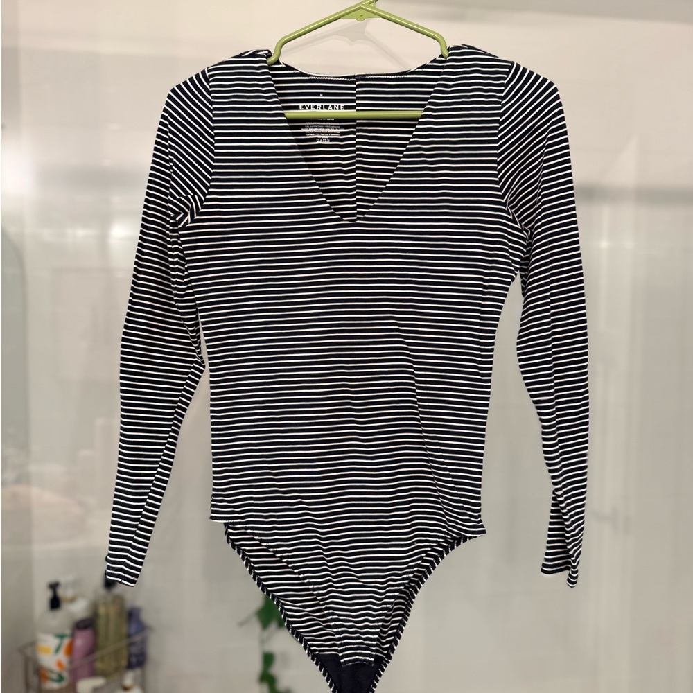 Everlane Striped Bodysuit